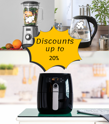 Electric Appliances Discounts Up to 20%